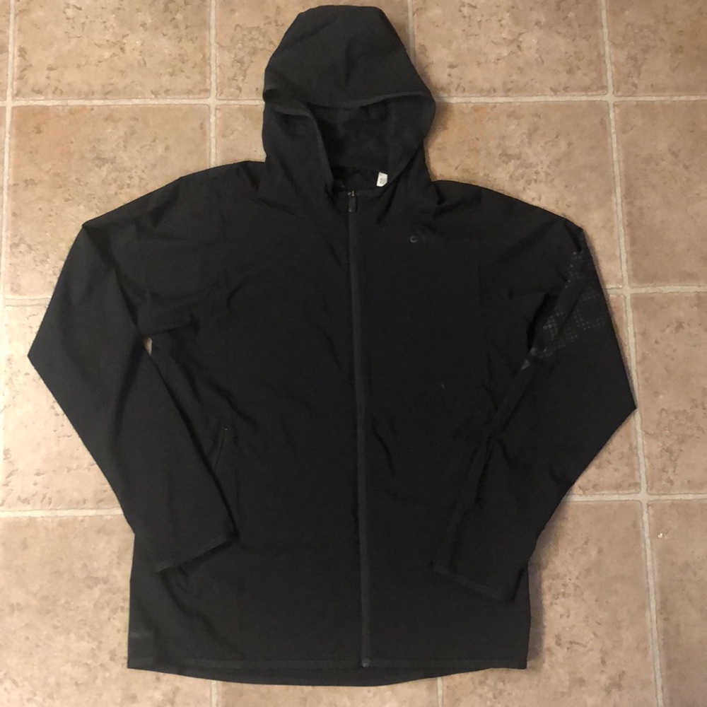 Adidas light weight warm up jacket